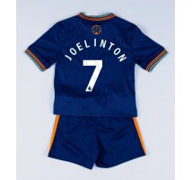 Newcastle United Joelinton #7 Koszulka Trzecia dzieci 2025-26 Krótki Rękaw (+ krótkie spodenki)